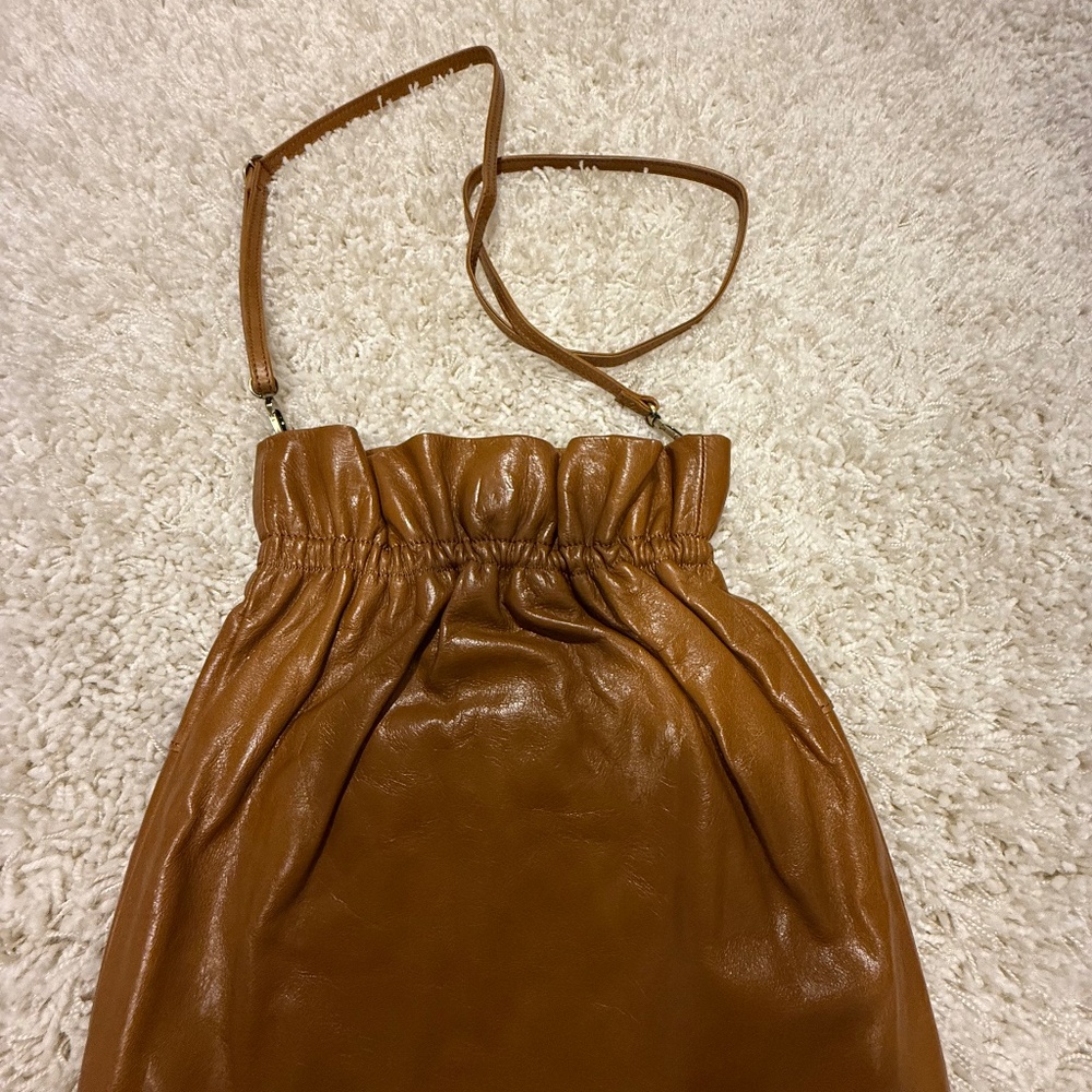 NEW!  Hobo Cinched Top Camel/Tan - Picture 3 of 6